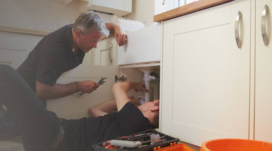 Professional burst pipe repair services in Center City, MN